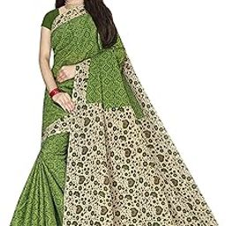 Women's Plain Weave Pure Cotton Saree Without Blouse Piece (AB16_Parent)-image-21