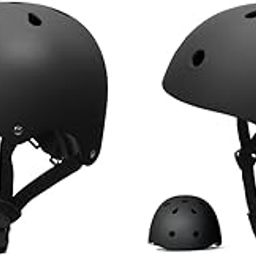 Proberos® Helmet Cycling for Teens Adults Biking Adjustable Chin Strap ABS Shell with EVA Foam Cushioning Lining Safety for Skating Indoor Rock Climbing Skateboarding M 2PCS-image-40