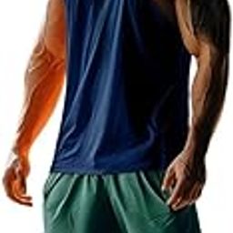 Men's Gym Stringer Tank Top, Sleeveless Workout Vest, Training and Fitness Bodybuilding Wear-image-28
