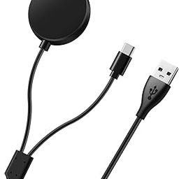 ALAUDDIN HUB 2 in 1 USB-C Charging Cable Compatible with Samsung Galaxy Mobiles and Magnetic Charging Cables for Samsung Galaxy Smartwatch-83