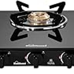 Sunflame Crystal Nova 3 Burner Gas Stove | Dual Drip Trays | 1 Jumbo, 1 Medium and 1 Small Brass Burner | 2 Years Product Coverage by Sunflame | Manual Ignition | Toughened Glass Top-image-67
