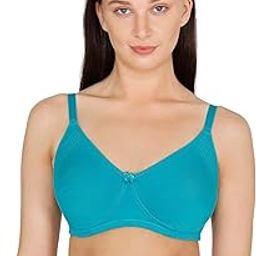 By Zivame Women's Cotton Lightly Padded Wire Free Everyday Bra-picture-9