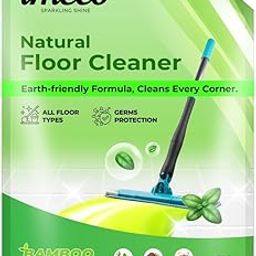 IMECO Bamboo Shakti Floor Cleaner 1L Pouch | Lemongrass & Basil Fragrance for All-Purpose Tile, Floor & Wall Cleaner | Advanced Formula for Kitchen, Bedroom & Bathroom | Removes Grease, Dirt & Stains-image-12