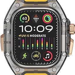 Honmin® Clear Heavy Duty Watch Case Band Compatible with Apple iWatch Series-image-99