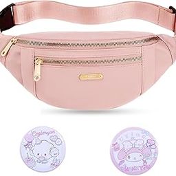 TecoKart® Waist Bags for Women with Adjustable Strap, Stylish Fanny Bag for Girls, Waterproof Waist Bag Cloth Bag Pack for Women Travel Outdoor Hiking Running-image-34