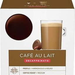 Nes.cafes Gusto Coffee Pods - Decaffeinated Café au Lait Flavor - Choose Quantity 16 Capsules 160g (Imported UK)-image-31