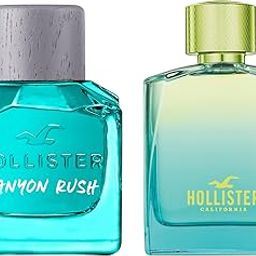 Hollister Wave 2 For Him 100ml + Canyon Rush For Him 100ml Eau de Toilette (Pack of 2)-19