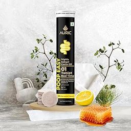 Auric Poop Easy Effervescent Tablet | 20 Tablets Promoted Healthy Gut, Relieve Constipation, Cleanses Colon | An Ayurvedic Pure Natural Laxative-image-94