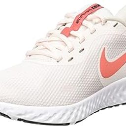 Women Running Shoe WMNS Revolution 5-Light Soft Pink/Magic Ember-Black-White-Bq3207-605-3.5-18