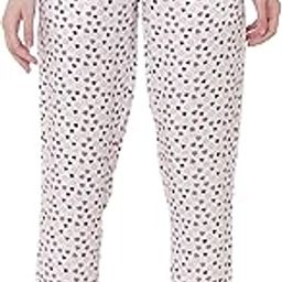 Women's Multi Heart Printed Lounge Pants/Pyjama Pants-picture-13
