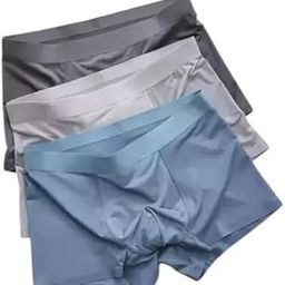 SAJIVAN Enterprise Ultra-Comfort Ice Silk Lycra Underwear | Moisture-Wicking, Breathable Boxers for Men | Seamless Design-Pack of 1-image-16