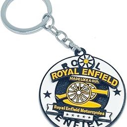 KD COLLECTIONS Rotating Revolving Bike Keychain Compatible with Royal RE Bullet Classic Bike & Cars - Pack of 1 Keychain-image-80