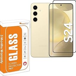 OpenTech® Military-Grade Tempered Glass Screen Protector Compatible for Samsung Galaxy S24 5G / Samsung Galaxy S25 5G with Edge to Edge Coverage and Easy Installation kit-8