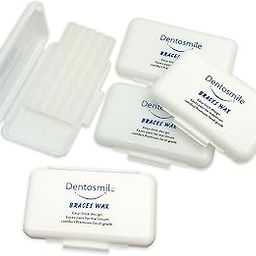 Dentosmile Dental Orthodontic Wax for Braces/Bracket Gum - 5 Strips Per Box (5)-image-17