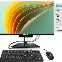 High Performance Consumer Series All in One Computer, 10th Generation Intel Core i5 Processor, 16GB DDR4 RAM, 512GB NVMe m.2 SSD, 23.8 Inch FHD Display with Wired Keyboard & Mouse (WD13-AI200)-37