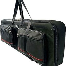 MALAV Yamaha MODX6+, MODX6 Synthesizer/Arranger Cover Bag with Padding & Shoulder Straps (Regular (12MM) Padded Bag)-image-17
