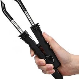 PINAKA Professional Hair Styler Extensions Iron Machine Fusion Iron Connector Wand Melting Tool for Wig Barbershop Hairstylist, Black (Pack of 1)-image-70