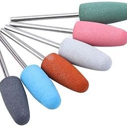 CALANDIS™ 2x6pcs Silicone Polisher Grinder Nail Art Drill Bits For Electric Manicure | Manicure/Pedicure Tools & Kits | Nail Care, Manicure & Pedicure-image-42