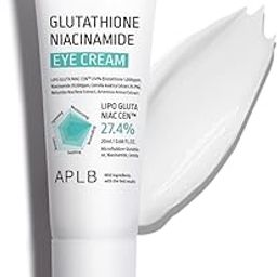 APLB Glutathione Niacinamide Eye Cream | LIPO GLUTA NIAC CEN™ 27.4% 0.68 FL.OZ/Korean Skincare, Eye cream for dark circles and puffiness, Improve elasticity & provide moisture around eye region-17