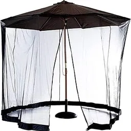 ujeavette 9.8FT Umbrella Table Screen Cover Mosquito Net Outdoor Garden Patio Netting -Sporting Goods -Outdoor Sports -Camping & Hiking -Tents & Canopies -Tents-picture-1