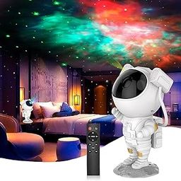 Kids Astronaut Star Projector Galaxy Light with Timer and Remote Control, 360° Adjustable Starry Night Light Projector for Baby/Adults/Bedroom/Party/Home Decor/Game Room Decor-21