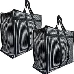 Multipurpose Heavy Duty Extra Large Storage Bag, Moving Bag Tote, Blanket Clothes Organizer, Comforter, Bedroom closet, Room Essentials-image-97