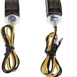 CLUB BOLLYWOOD The Style Sutra 2 Pairs LED Black Mini Small Indicators Turn Signals Motorcycle MotorBike|Motors | Parts & Accessories | Motorcycle Parts |2 Pairs Motorcycle Turn Signals (Left Right)-1