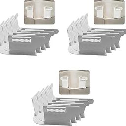 HASTHIP® Fitted Sheet Fasteners Set Invisible Bed Retainers Removable Holder Corner Anchor Clamps Locks Universal, Pack of 4 3PCS-image-8