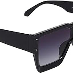 Square Oversized Non-Polarized Sunglasses For Men & Women-picture-2