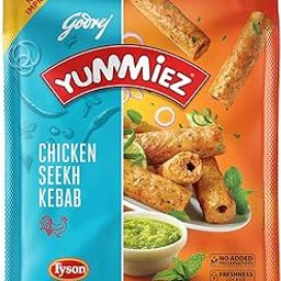 Godrej Yummiez Chicken Seekh Kabab, 360 g-12