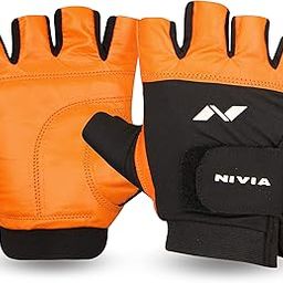 Nivia Leather Gym Gloves-image-18