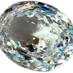 Astro Cart Jarkan 4 Ratti जरकन रत्न White Zircon Stone Original Certified 3.65 Carat Safed Zarkan Patthar For Unisex-image-9