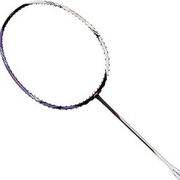 Li-Ning HT 5000 Badminton Racquet – 4U5, White/Purple, Unstrung | Lightweight Power & Precision for All-Round Play-picture-14