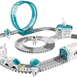 KITI KITS Different Way to Build Your Own Track Set with Glow at Dark (Space-Track)-13