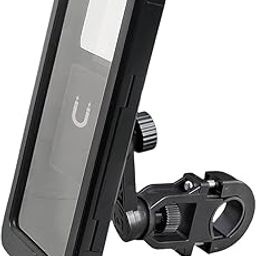 Justelite Mobile Holder for Bike Bicycle | Mobile Holder Waterproof 360° Rotation Adjustable | GPS Navigation Motorcycle Holder with TPU Touch-Screen Charging Adjustable-11