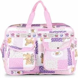 Baby Diaper Bag for Mother Travelling and handle and More Space to Carry Diaper Bag-image-88