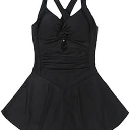 Women Swimsuit Trendy Comfortable Beachwear High Waist Crisscross Swim Dress XL|Clothing, Shoes & Accessories | Womens Clothing | Swimwear|1 Women Swimsuit-image-92