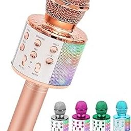 FUN FACTORY TOYS FUN FACTORY TOYS Karaoke Microphone for Kids – Wireless Bluetooth Mic with Speaker for Singing | Toddler Mike Toy for 3+ Year Old Boys & Girls | Birthday Gift for Children-image-73