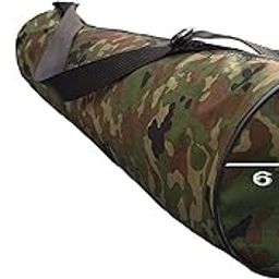 Panchtatava Plastic Exercise Yoga Mat Cover Kit Carry Bag with Broad Shoulder Strap (Military Green)-image-4