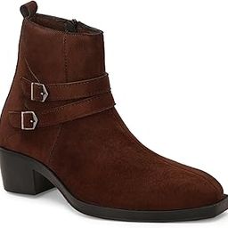 Men's Chelsea Boot Comfortable Stylish Slip-On Fashion Casual Zipper Chelsea Heel Boots For Men (m9965)-image-12