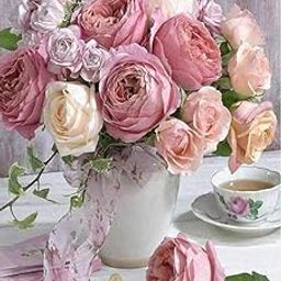 TREXEE 5D Diamond Painting Kit for Adults & Kids, 30 * 40cm DIY Paint by Numbers Kit DIY Diamond Painting by Numbers Kit Cross Stitch Pictures Arts Craft Gift for Kids & Adults (Flower Pot)-image-98