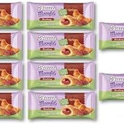 Bauli Moonfils Strawberry Vegetarian Snack, 50g, Pack of 10-image-68