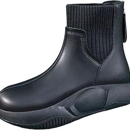 ™ Winter Snow Boots Insulated Ankle Boots Autumn Fashion for Walking Trail black 40yard | Boots | Womens Shoes-image-21