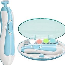 Baby Nail Trimmer New Born with Lights Electric Baby Nail Cutter 0-6 Months with Multiple Filer Heads Adjustment New Born Baby Products Pack of 1 (Nail Care-006)-image-70