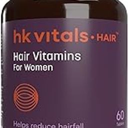 HealthKart hk vitals Hair Vitamins for Women (60 Tablets) With Biowin™ & KeraCollagen™ | Helps Reduce Hairfall-27