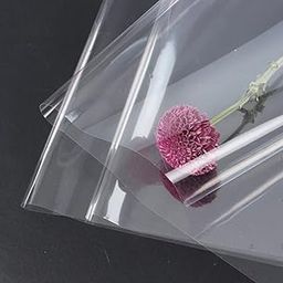 Little Blooms® Clear Transparent Cellphone Gelatine Wrap Paper For | Gift Packing | Chocolate | Flowers| Basket Packing | DIY Craft | (24)-picture-4