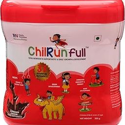ChilRunfull 2+ Nutrition | Chocolate Flavour | 200 gm Jar | 37 Essential Nutrients | Overall growth | Brain development | Immunity and gut health | Healthy, Energetic and Strong-image-10