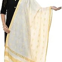 Women's Self Design Cotton Dupatta (ARS0498_Off White_Free Size)-picture-32