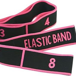 CALANDIS™ Yoga Stretch Strap Portable Yoga Resistance Band for Stretching Home Pilates Pink | Yoga Straps | Yoga & Pilates | Fitness, Running & Yoga-image-55