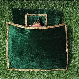 HG HARGROW MAKING LIFE EASIER Quilt Gadda Bister Blanket Bed Sets for Laddu Gopal (Green, 6 X 8)-18